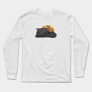 Natto Sushi Cat Long Sleeve T-Shirt